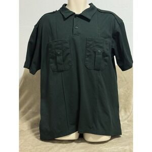 Blauer Shirt Men's XL Green Navy Tactical Uniform Police Button Down EMT 46/48